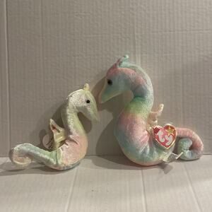 TY Beanie Babies Neon and Teenie Baby Neon